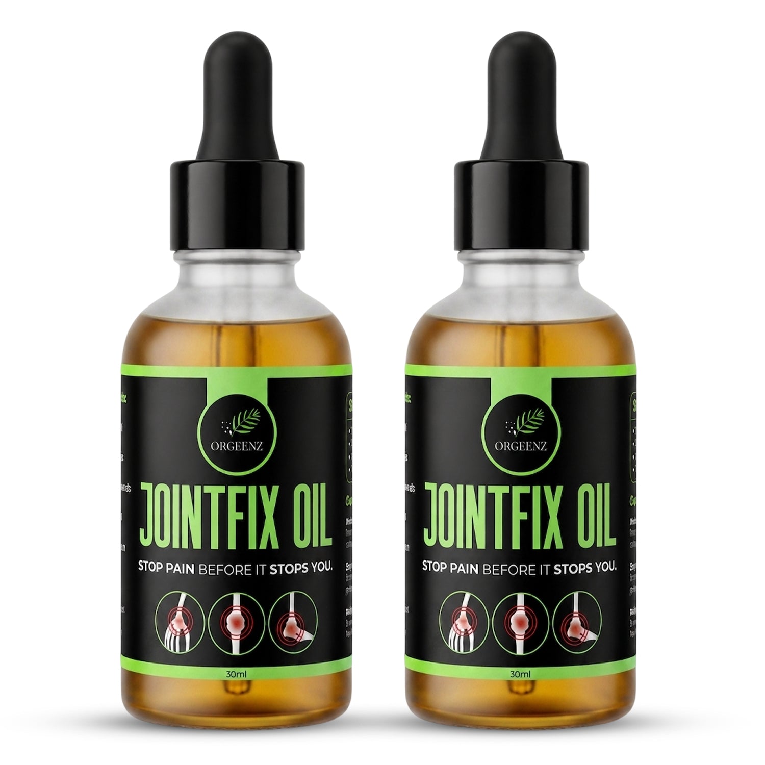 ORGEENZ JointFix Oil (30ml) - Pack of 2
