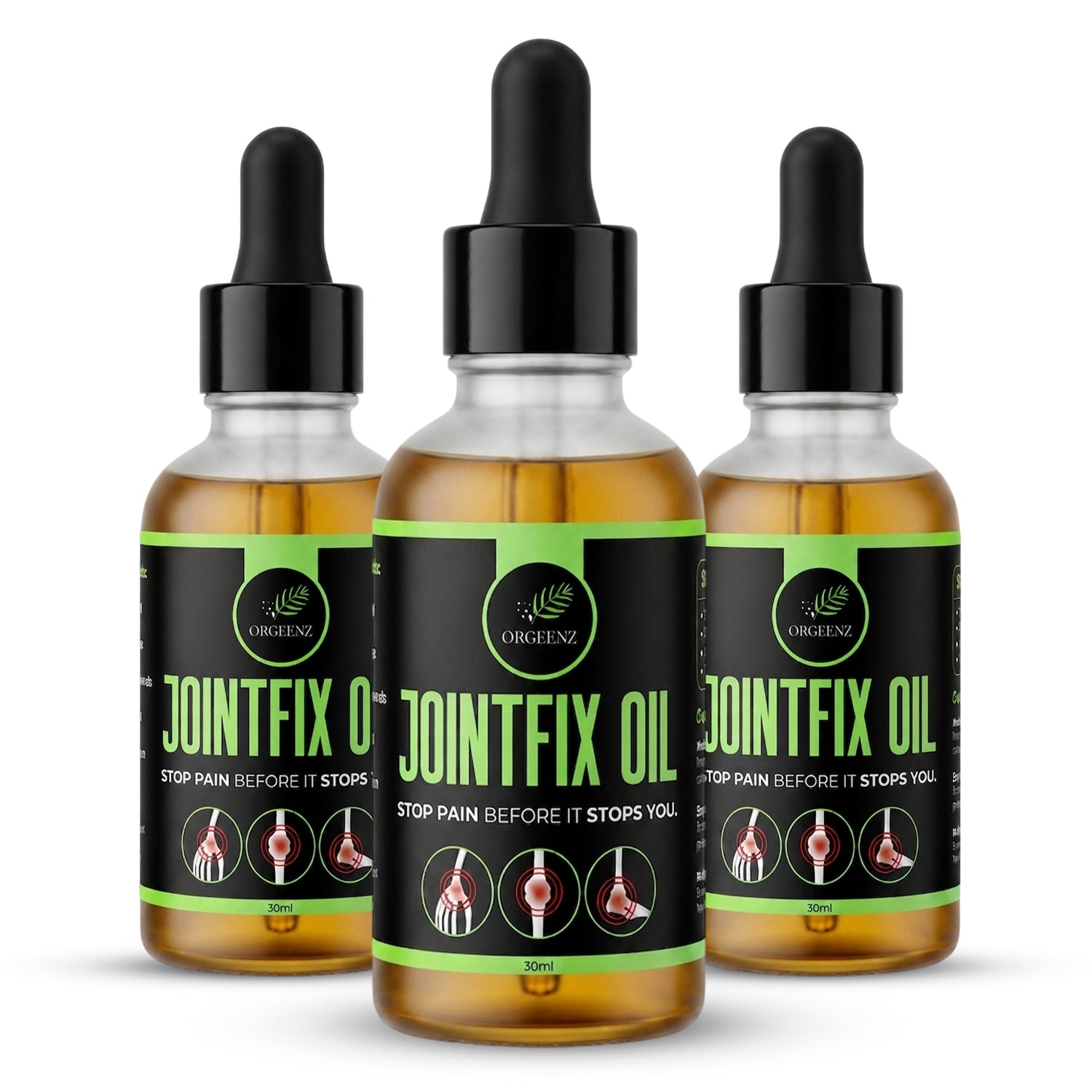 ORGEENZ JointFix Oil (30ml) - Pack of 3